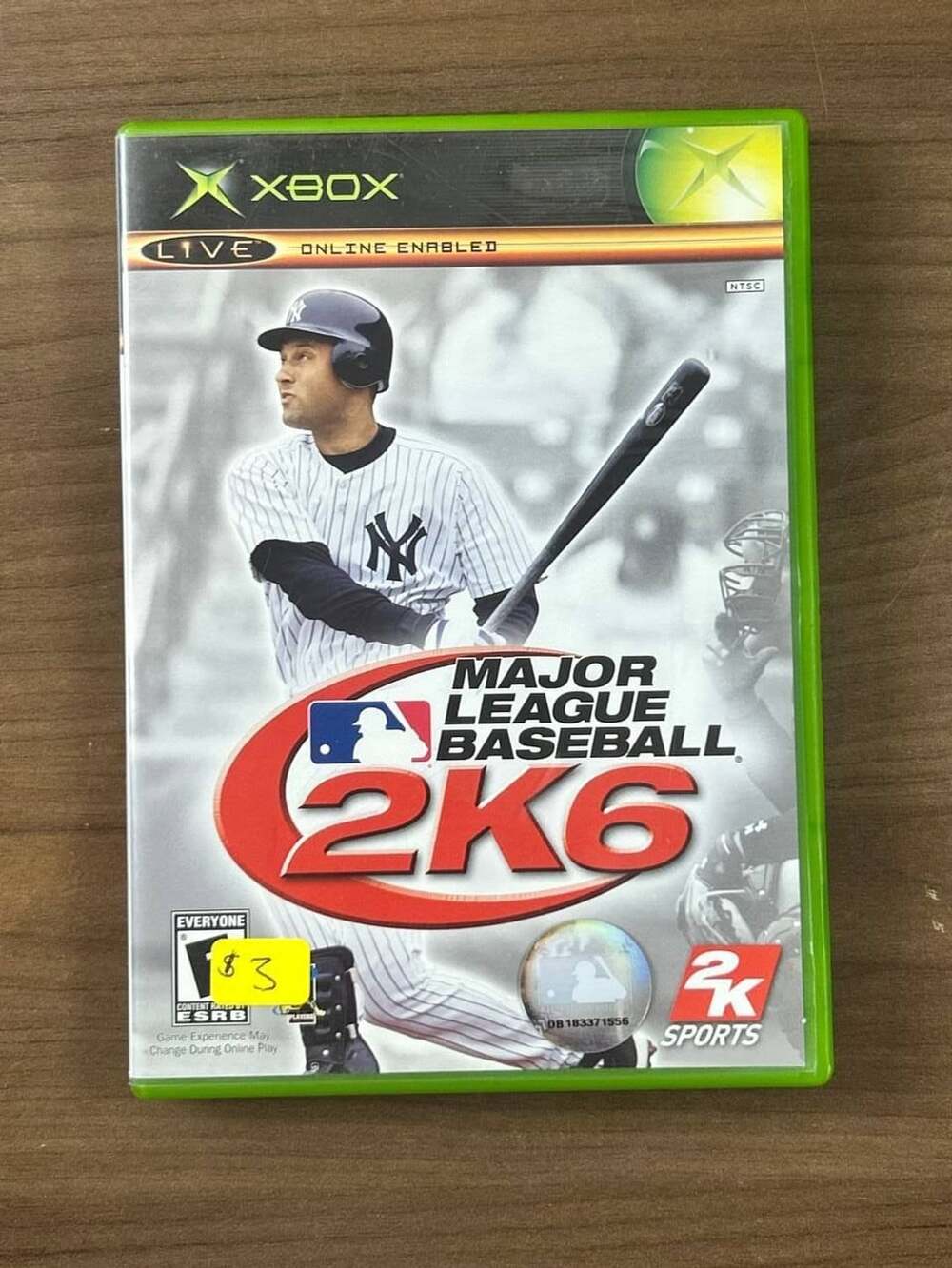 Major League Baseball 2K6 Original Xbox 2006 2K Sports Disc Case